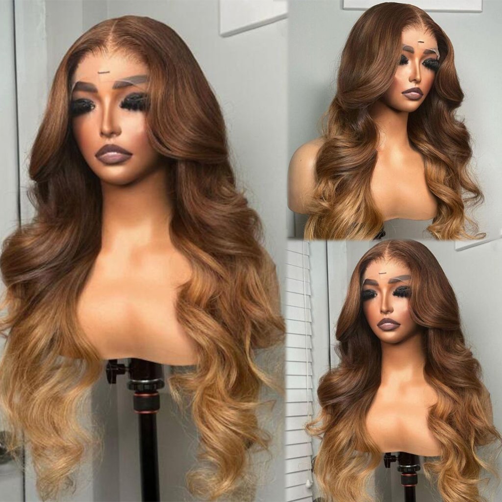 Natural Transparent Lace Human Hair Wigs for Women Raw Virgin Human Hair Lace Front Wigs Glueless Full HD Lace Frontal Wigs