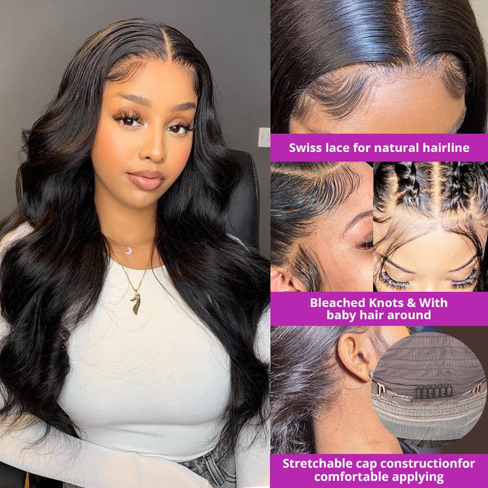 Cheap Body Wave Brazilian Hair Extensions Wigs For Black Women HD Lace Frontal Wigs Full Lace Human Hair Wigs Bundle Hair Vendor