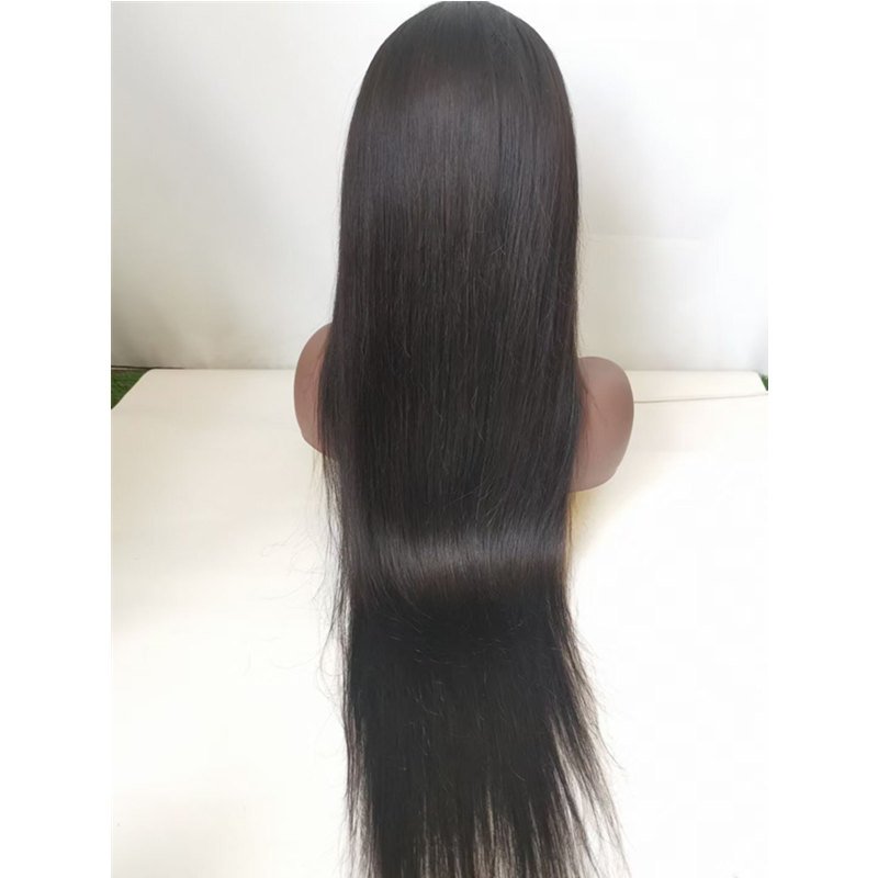 Wholesale 130% 150% 180% Density Transparent Lace Virgin Brazilian Human Hair Lace Front Wig