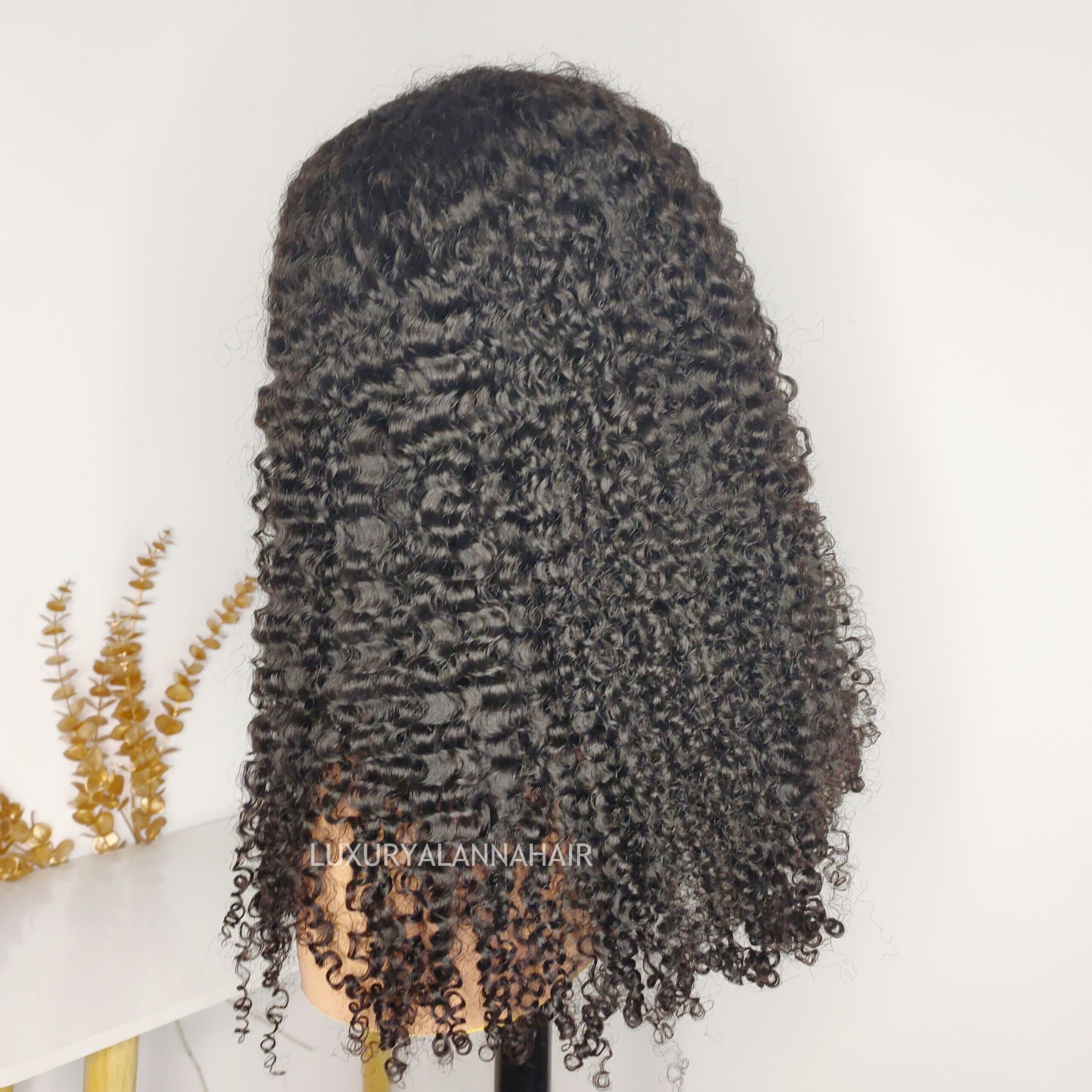 New Arrival Cambodian Kinky Curly Wig Type 3C Soft Kinky Curly Lace Front Wig HD 13*4 Cambodian Human Hair Natural Wigs