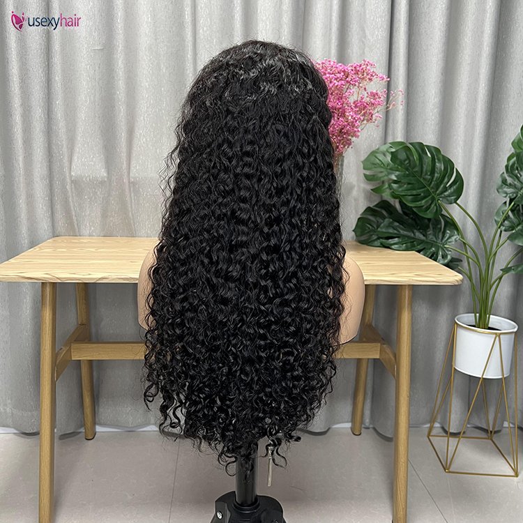 water wave transparent lace front raw virgin human hair wigs natural 100 human wigs human hair pre plucked lace front glueless