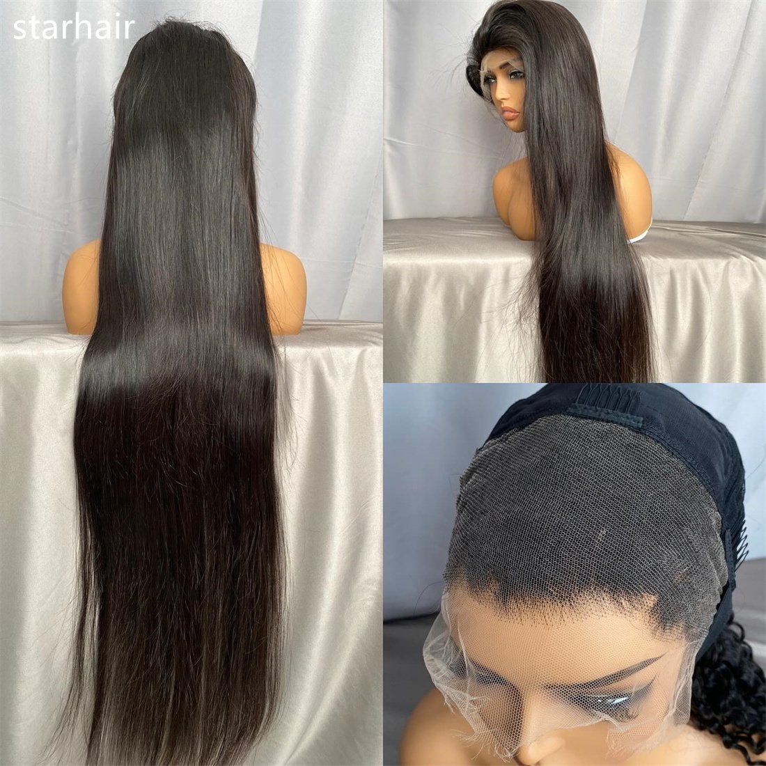 Raw Cambodian Hair Wigs,Raw Indian Hair Glueless Full Hd Lace Frontal Wigs,Raw Vietnamese Hair Cuticle Aligned Human Hair Wigs