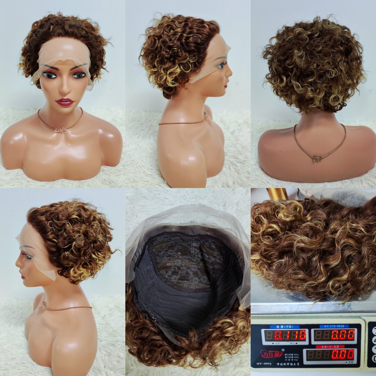 Letsfly Pixie Cut Wigs On Sale $13.8 Short Curly 13x1 Lace Front Human Hair Wigs For Women Brazilian Bob Wig