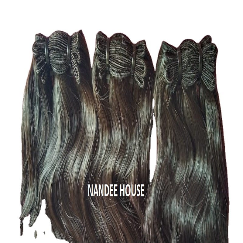 MASSIVE 100g 10A Raw Indian Remy Human Hair Bundle Extension Natural Vendor DHL Top Style Wave Color Silky Double Weight