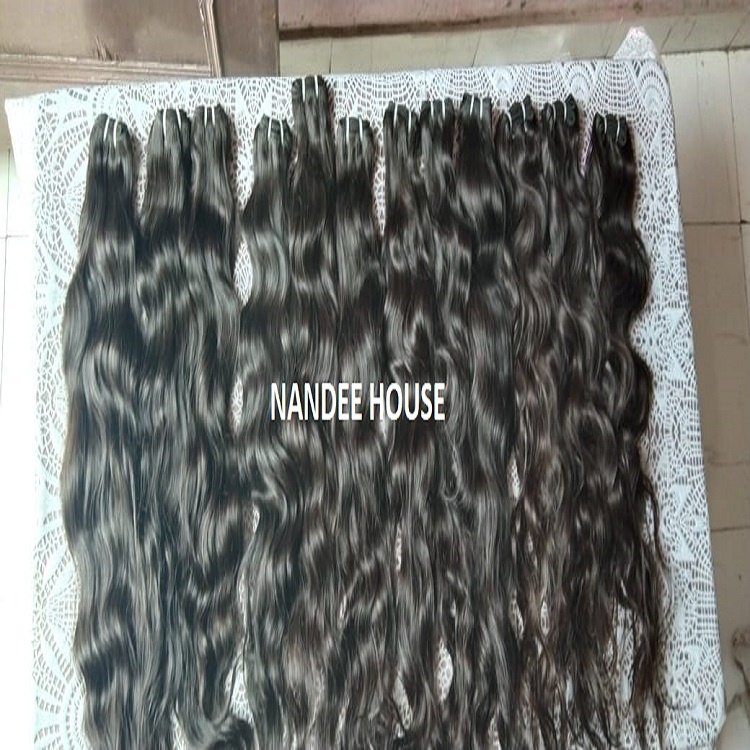 MASSIVE 100g 10A Raw Indian Remy Human Hair Bundle Extension Natural Vendor DHL Top Style Wave Color Silky Double Weight