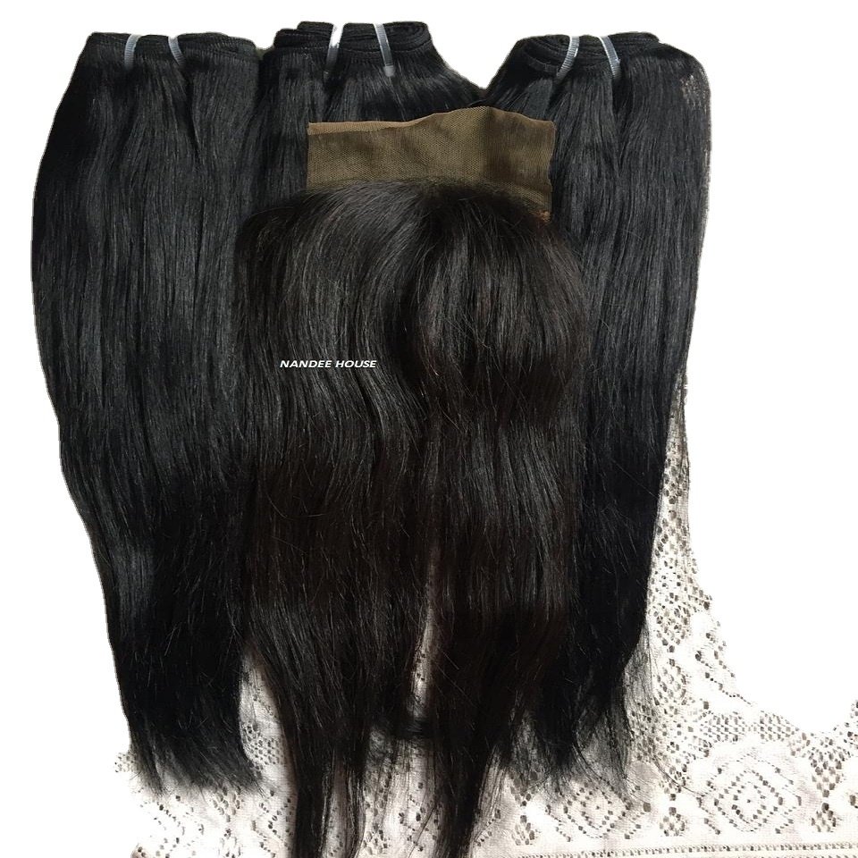 MASSIVE 100g 10A Raw Indian Remy Human Hair Bundle Extension Natural Vendor DHL Top Style Wave Color Silky Double Weight
