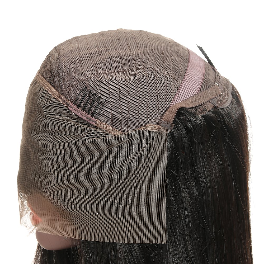 Huashuo 50% OFF Glueless Lace Human Hair Wigs For Black Women, Indian Virgin Hair Wigs Water Wave Lace Front Wigs With Baby Hair