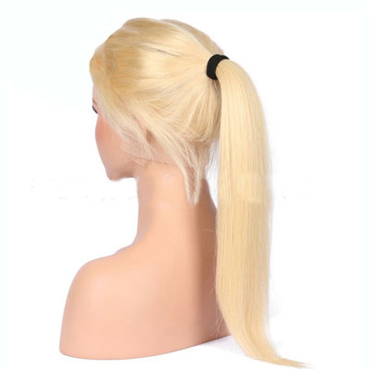 Lace Front Human Hair Wigs Straight Lace Front Wig Remy 13*4 Lace Wigs Brazilian Pre Plucked Honey Blonde Long Transparent