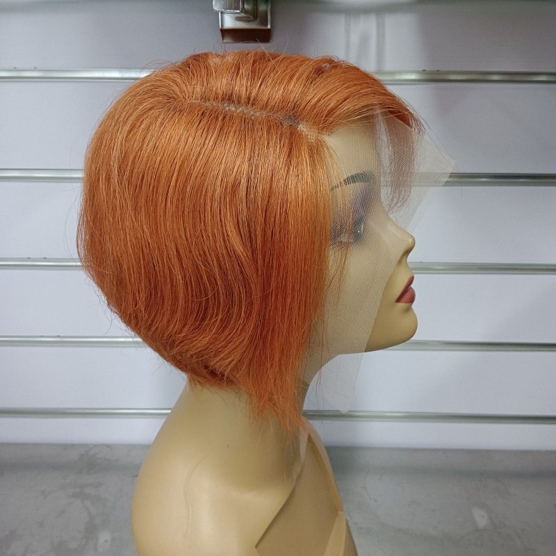 Human Hair Wig 13*4 Pixie Short Wigs