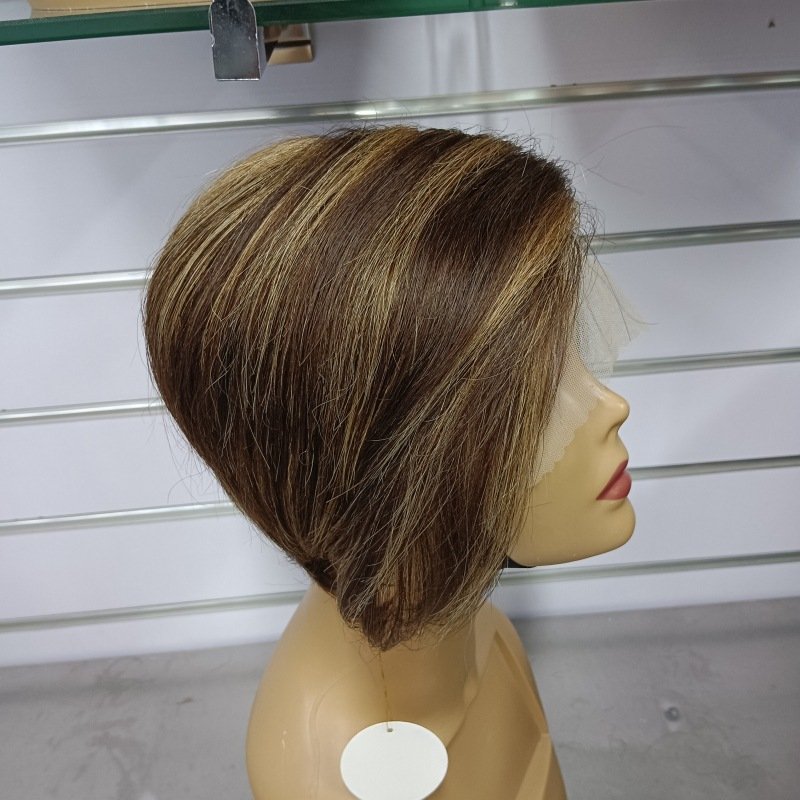 Human Hair Wig 13*4 Pixie Short Wigs