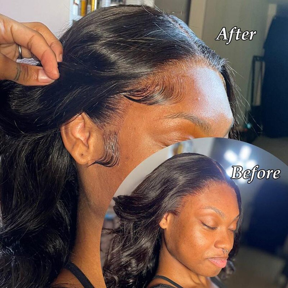 150% 180% Density HD Full lace Human Hair Wig,Glueless Full HD Lace wig,Natural Virgin Human Hair Lace Front Wig for Black Women
