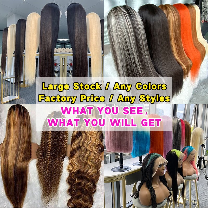 150% 180% Density HD Full lace Human Hair Wig,Glueless Full HD Lace wig,Natural Virgin Human Hair Lace Front Wig for Black Women