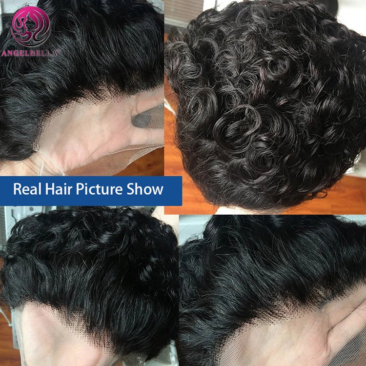 Wholesale Cheap Pixie Cut Human Hair Wigs For Black Women Brazilian Short Wigs Pre Plucked Lace Bob Wig