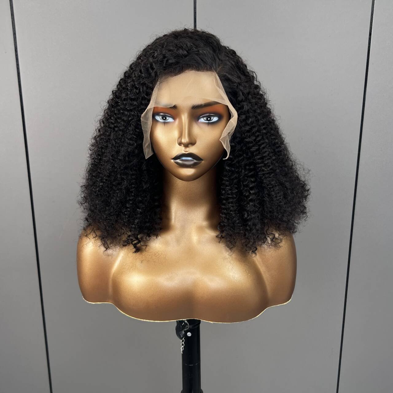 Wholesale 4x4 5x5 13*4 Glueless HD Lace closure Wigs For Black Women,Cheap Kinky Curly Lace Front Wig Human Hair Wigs
