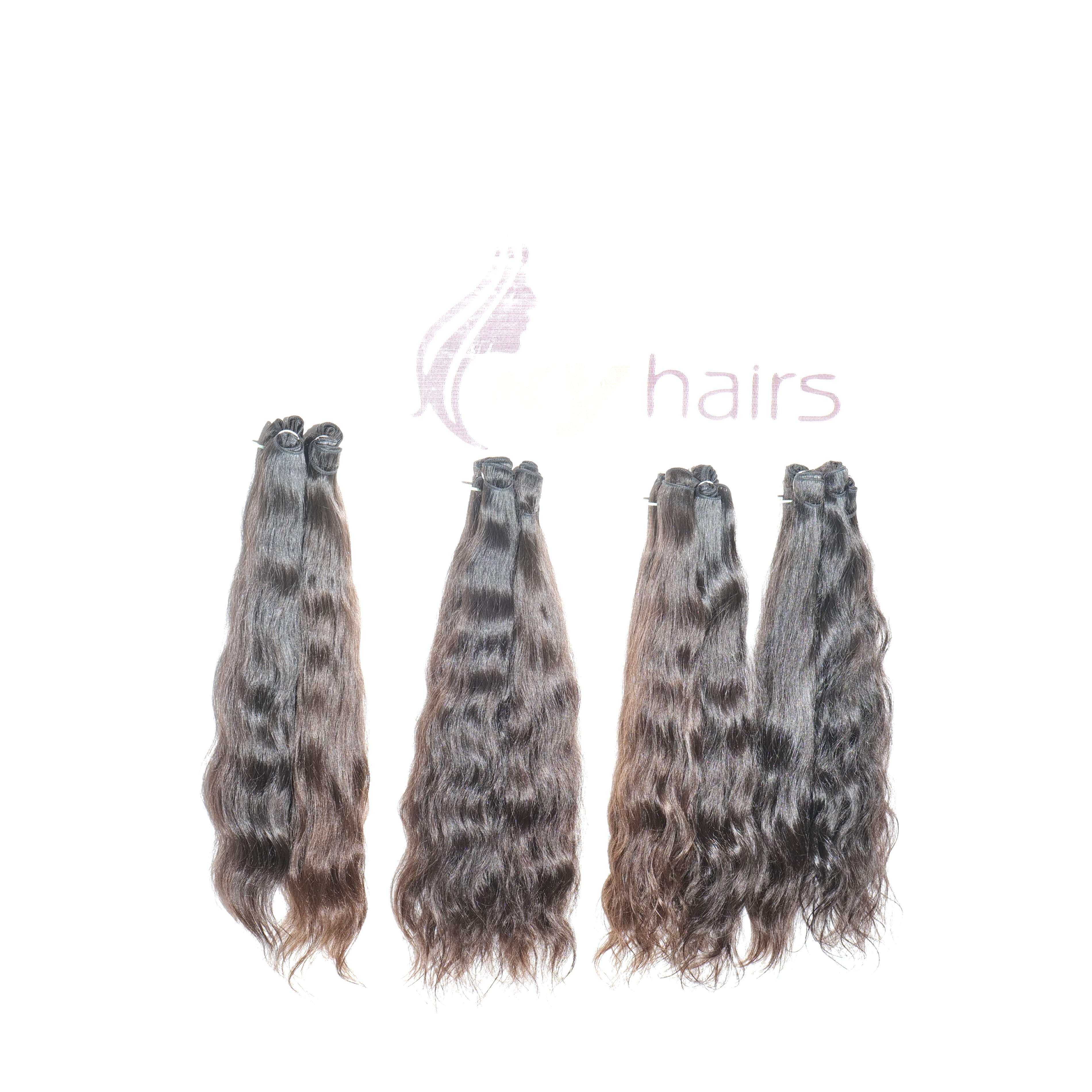 Manufactures cheap Indian temple virgin chemical processing none wholesale natural color hair black women bundle human hair