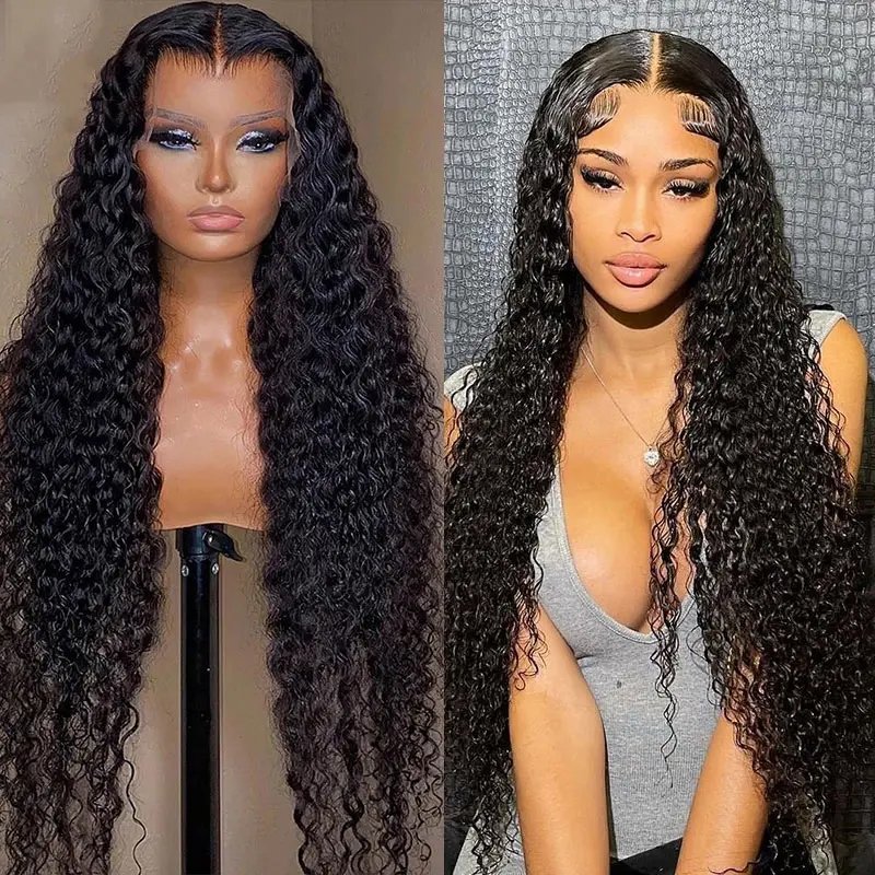Cheap Wholesale Brazilian Straight 360 Full Lace Front Human Hair Wigs For Black Women Natural HD Transparent Lace Frontal Wigs