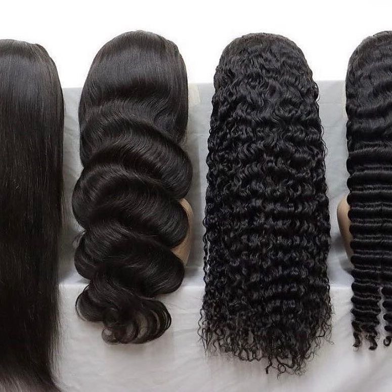 Cheap HD Transparent Full Lace Front Human Hair Wigs for Black Women Raw Indian Body Wave Human Hair 13x4 13x6 Lace Frontal Wigs