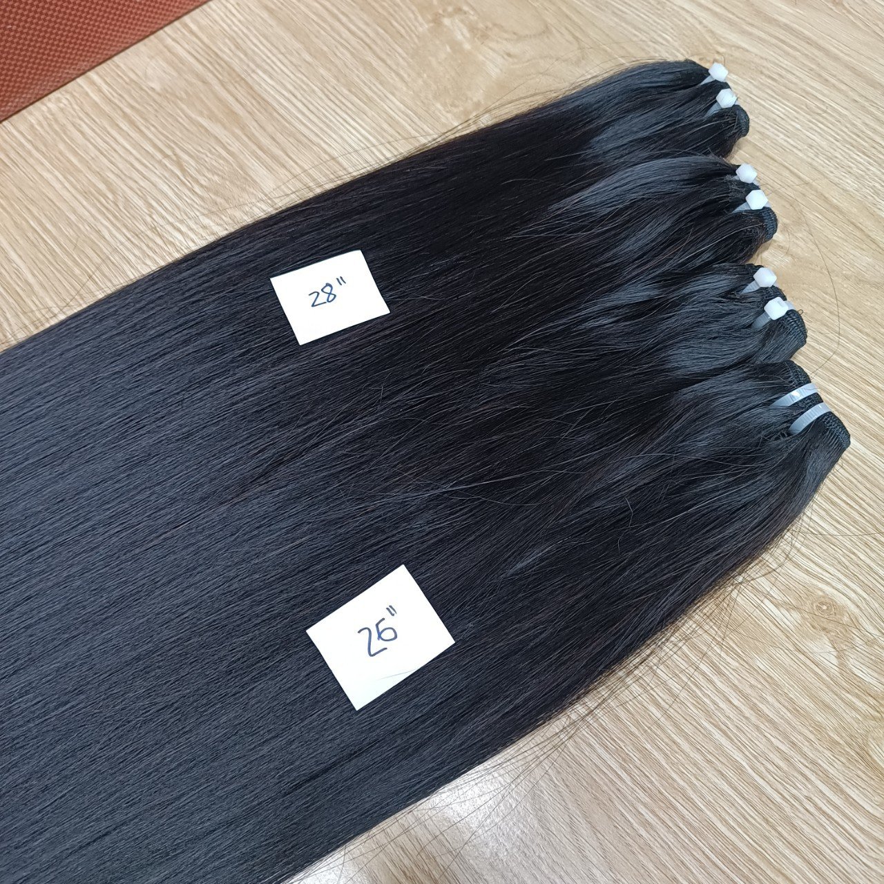 Straight weft hair human hair wigs raw vietnamese