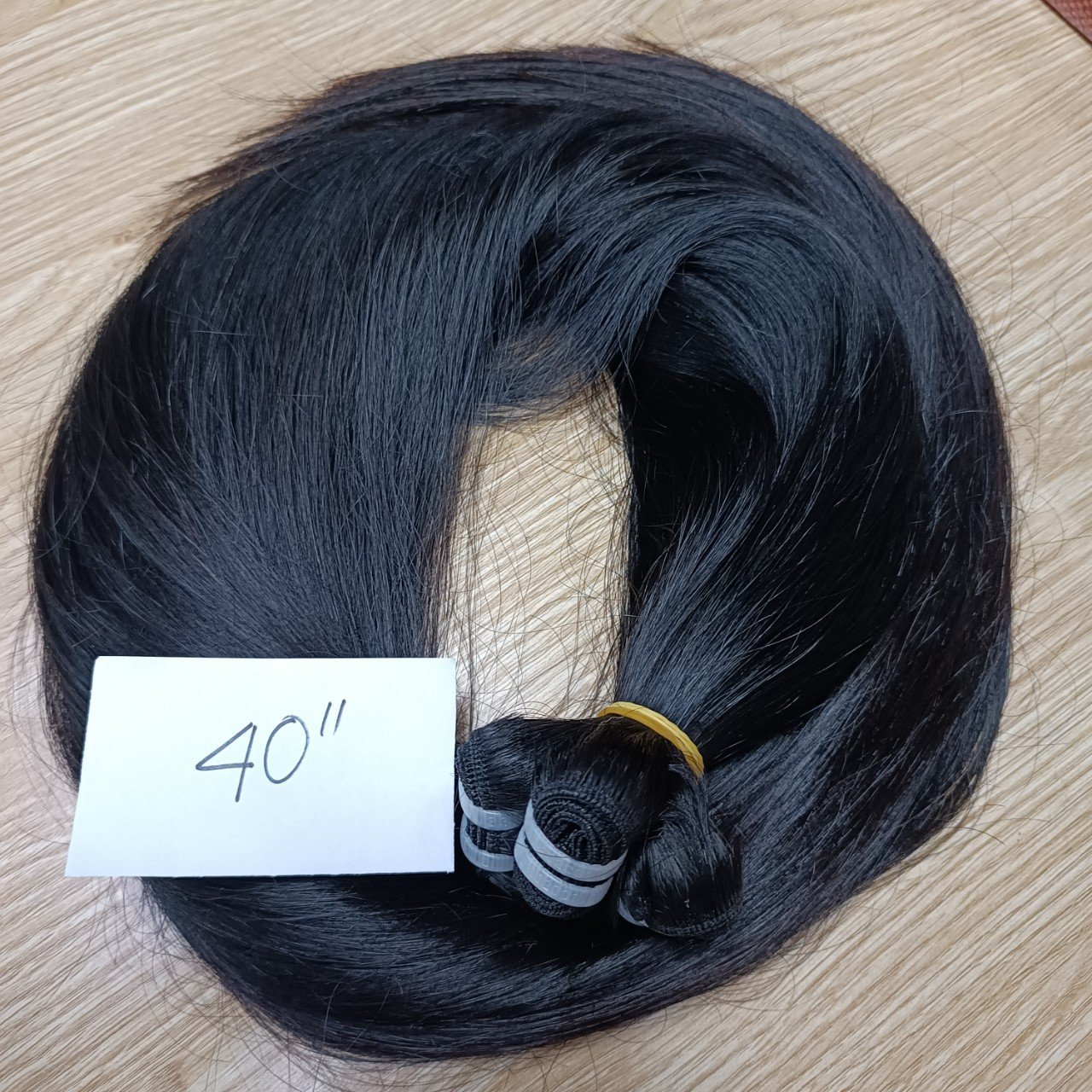 Straight weft hair human hair wigs raw vietnamese
