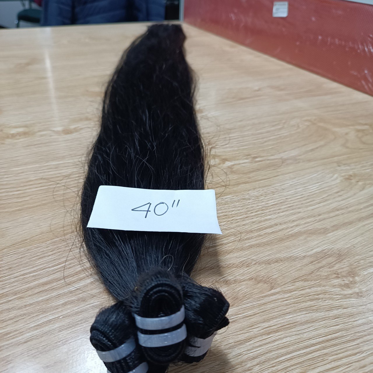 Straight weft hair human hair wigs raw vietnamese