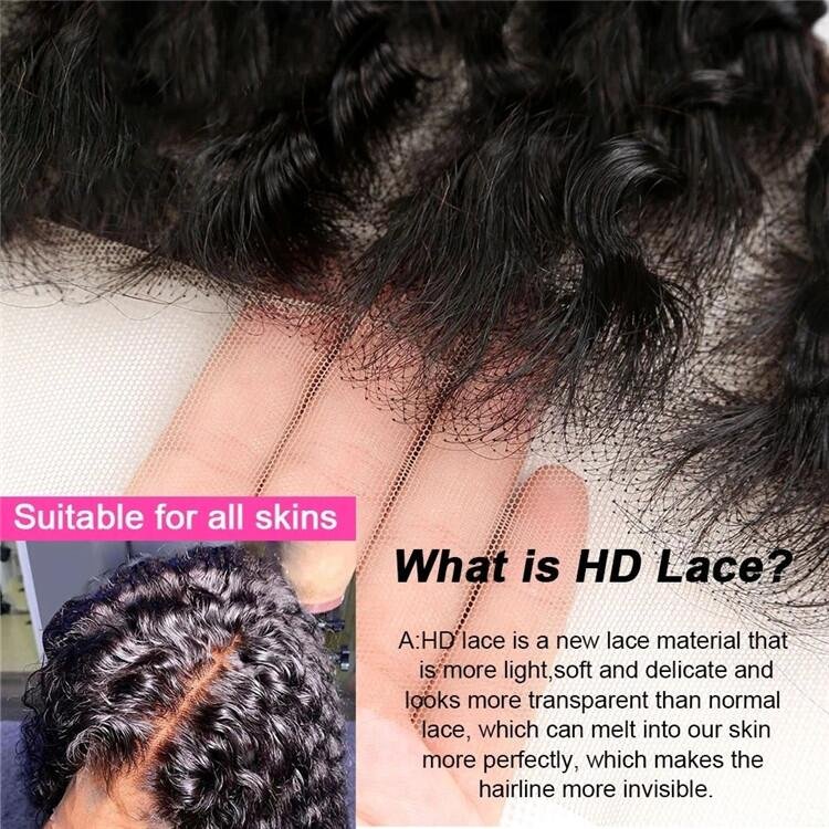 Brazilian Hair Lace Front Wig,Virgin Remy 100% Real Human Hair Wig,Short Water Wave Bob Wig Brazilian Natural Wave
