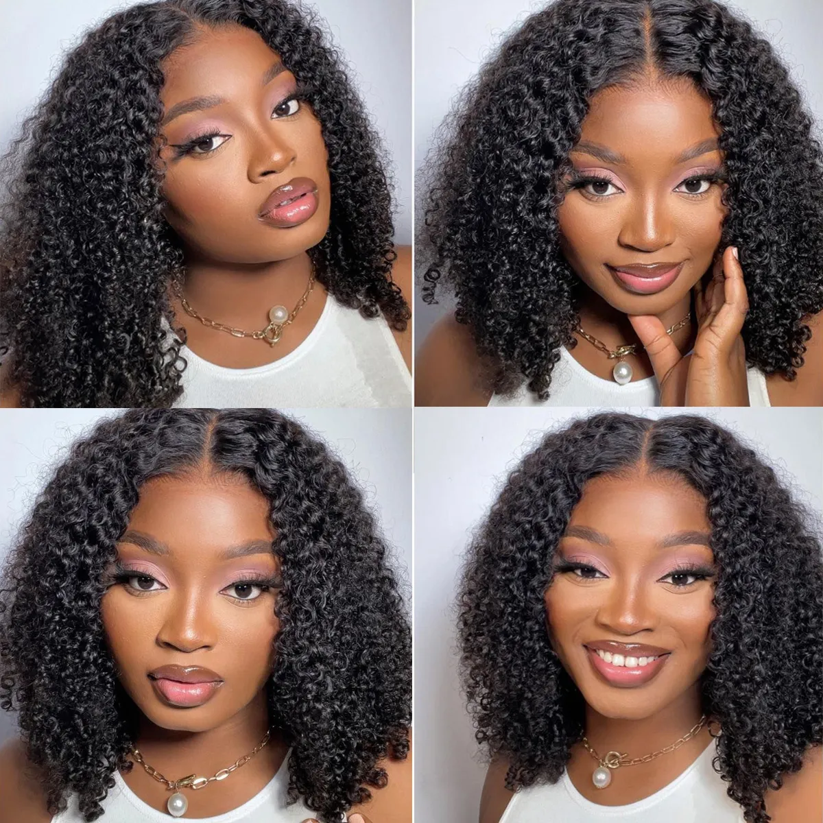 Wholesale Kinky Curly Short Bob Wigs Human Hair Lace Front Cheap Hd Lace Frontal Wigs For Black Women Pixie Cut Human Hair Wigs