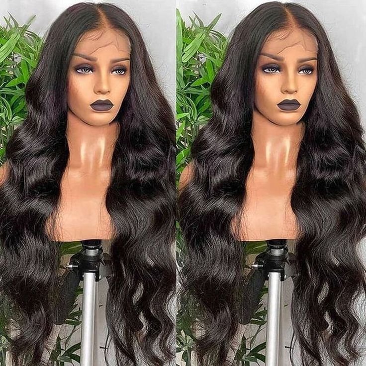 HD Transparent Deep Wave Frontal Wig 13x4/13x6 Curly Lace Front Human Hair Wigs For Women Wet And Wavy Water Closure Wig
