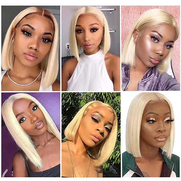 wholesale wigs 100human hair vendors swiss lace front colored wigs blond peruvian human hair wig
