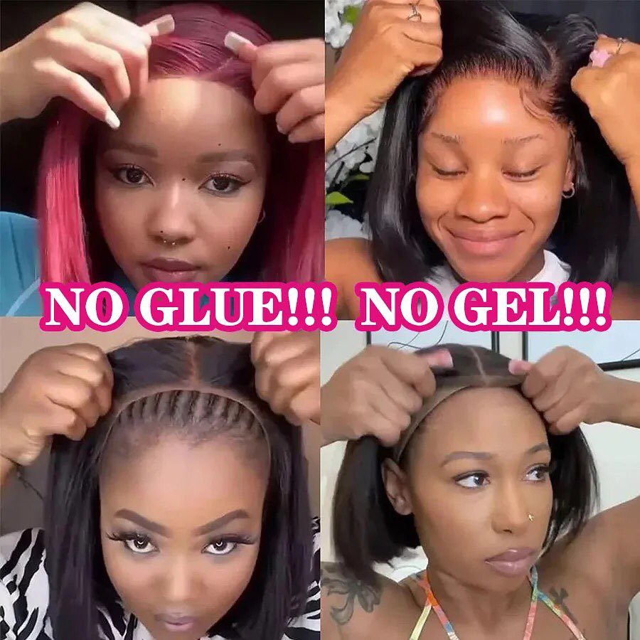 Wholesale Raw Virgin Brazilian Hair Wear And Go Glueless Human Hair Wigs Water Wave HD Lace Front Wig For Black Women