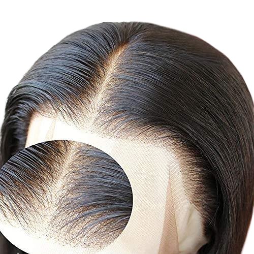 HD Lace Frontal Wig Pre Plucked Brazilian Hair Lace Front Wigs Women 100% Human Hair Wig Transparent with Black 1 Piece Long