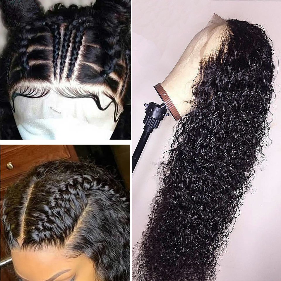 Wholesale Brazilian Virgin Hair Transparent HD Lace Front Wig Colored Human Hair HD Brazilian Full Lace Frontal Wigs
