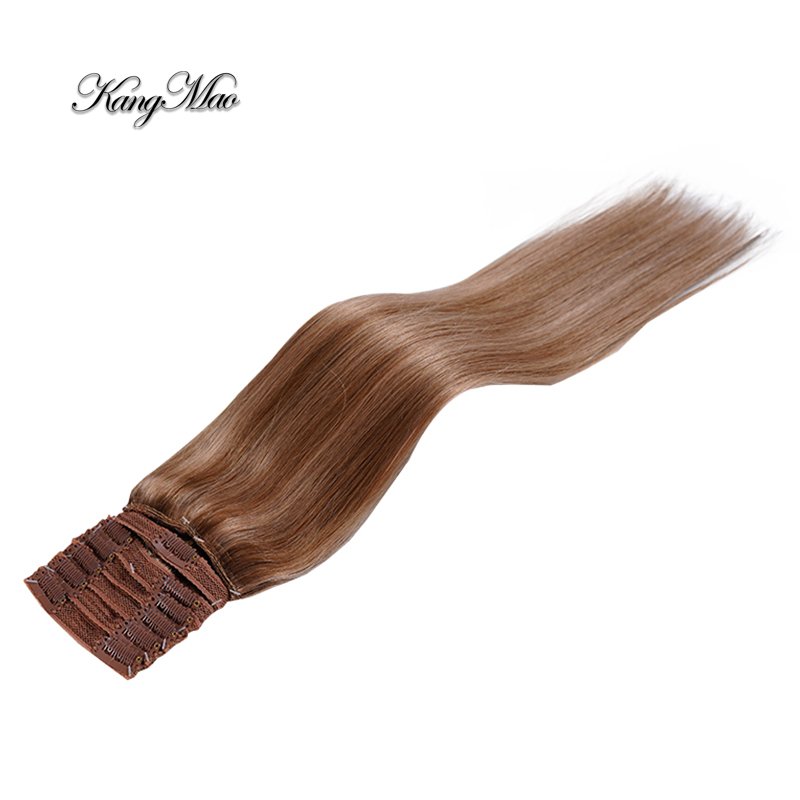 100 Brazilian Human Hair Seamless Invisible Clip In Hair Extensions for White Woman, Afro Remy Hair Extension Pu Clip Ins