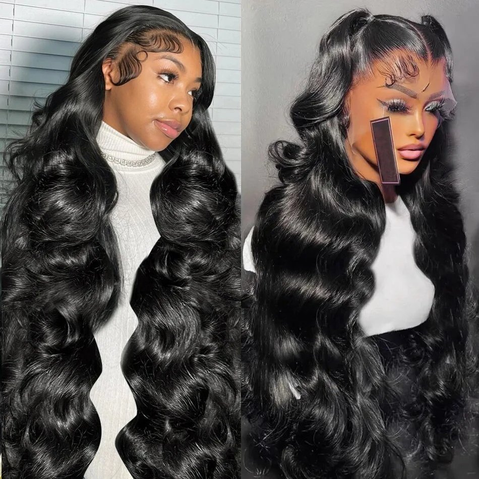 Glueless Body Wave Wigs Human Hair Lace Front Raw Indian Hair Body Wave Human Hair Wig Invisible Knot Pro Verified Dropship Wigs