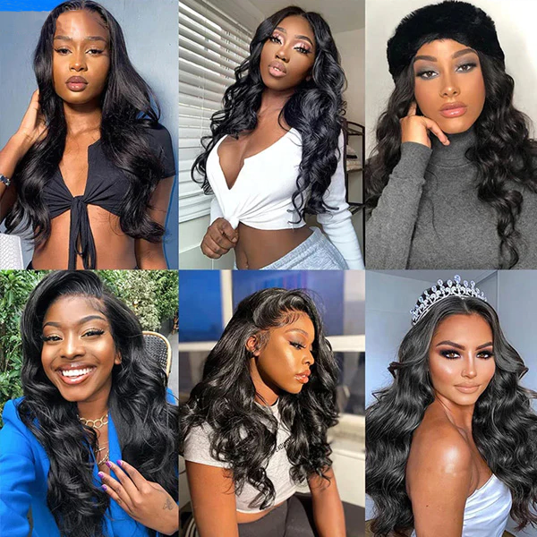 Glueless Body Wave Wigs Human Hair Lace Front Raw Indian Hair Body Wave Human Hair Wig Invisible Knot Pro Verified Dropship Wigs