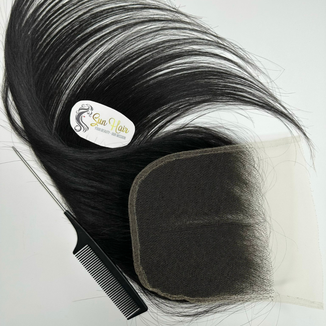 Sun Hair Company Wholesale Best Quality 6x5 HD Lace Closure Single Knots Wig Swiss Lace 100% Vietnamese Human Hair Extensions