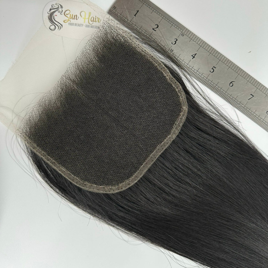 Sun Hair Company Wholesale Best Quality 6x5 HD Lace Closure Single Knots Wig Swiss Lace 100% Vietnamese Human Hair Extensions