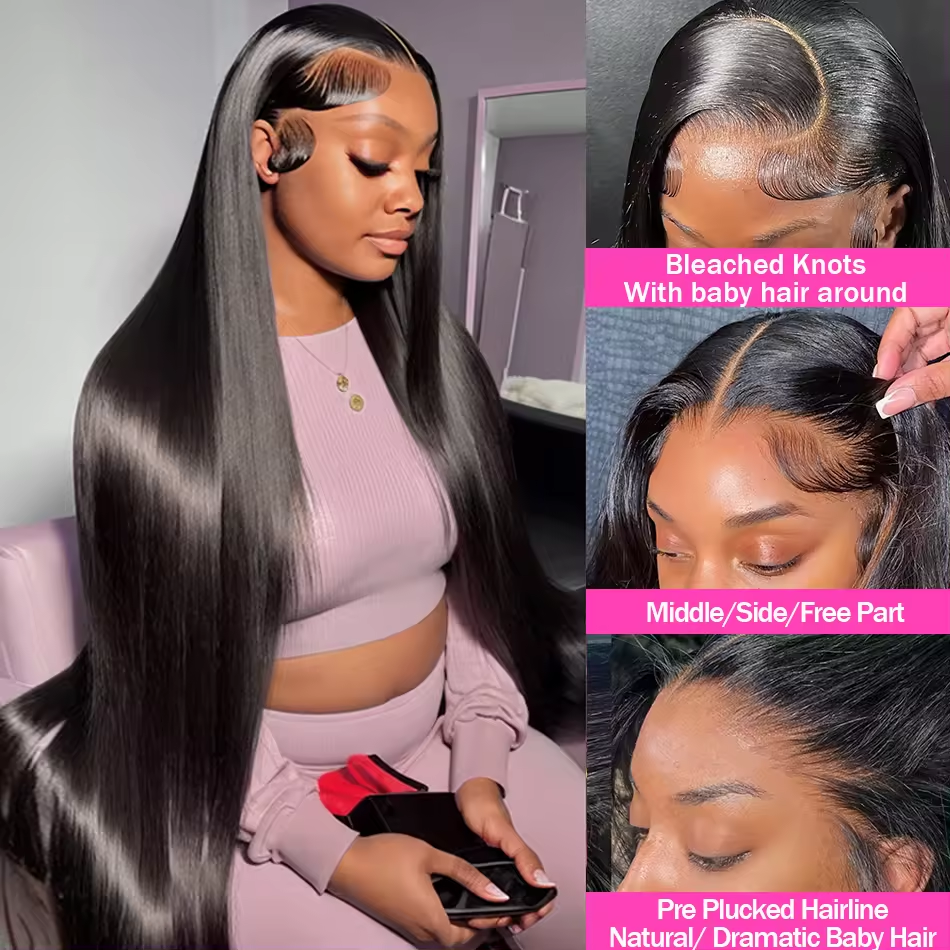 Wholesale Peruvian Virgin Hair Hd Lace Wigs HD Lace Frontal Wigs For Black Women,Transparent HD Full Lace Human Hair Wigs