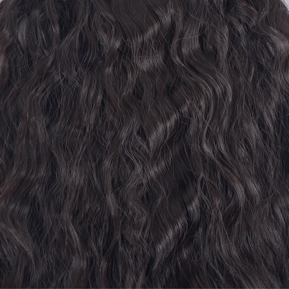 Wholesale #1B Kinky Straight Ponytail For Women High Quality Real Brazilian Human Hair Extension