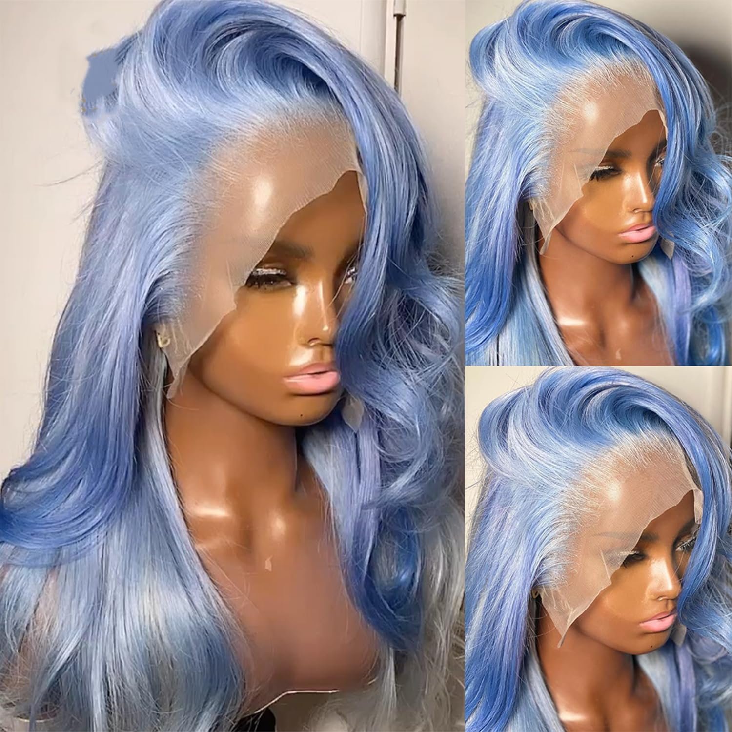 Cheap Dark Green Straight Human Hair Wig For Wholesale Colored 13*4 Virgin Human Hair Wig For Black Women In Sale