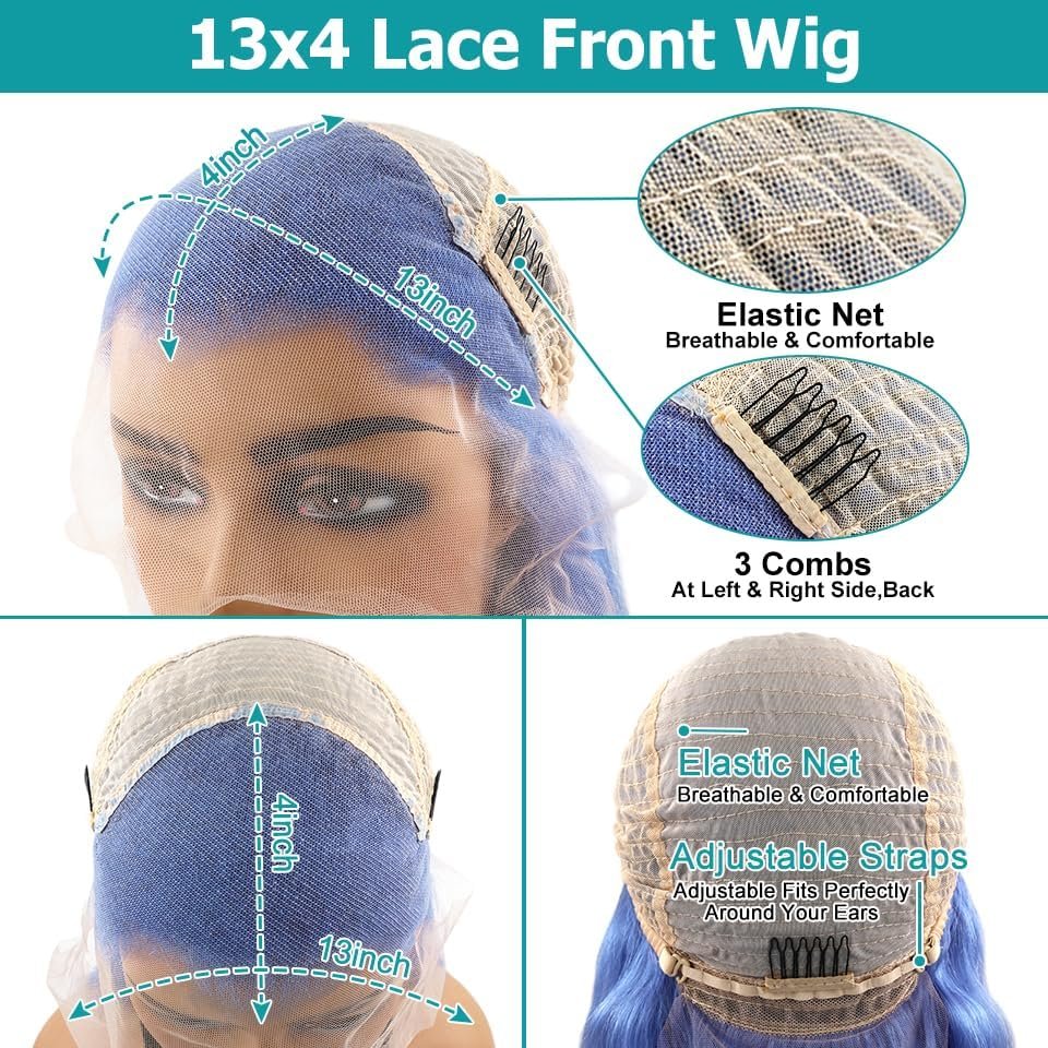 Cheap Dark Green Straight Human Hair Wig For Wholesale Colored 13*4 Virgin Human Hair Wig For Black Women In Sale