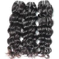 100% VIRGIN TEMPLE HUMAN HAIR RAW UNPROCESSED CHEMICAL FREE HAIR EXTENSION BUNDLES NATURAL CURLY DOUBLE WEFTED HAIR EXTENSIONS
