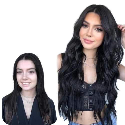 Ready to Ship European and American Style Top Sales Synthetic Wigs High Quality Kanikalen Hair Handle Body Wave Crochet Hair