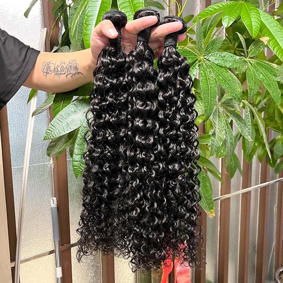 14A Free Sample Hair Bundle Virgin Cuticle Aligned Hair,Human Hair Weave Bundle,Kinky Curl Human Hair Wig