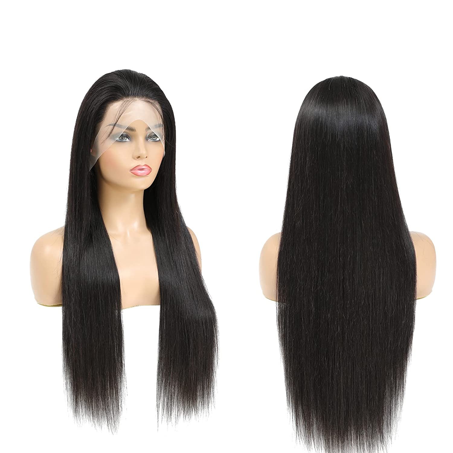 Straight Lace Front Wigs Human Hair Wigs for Women 180% Density 13x4 Lace Frontal Wigs Human Hair Virgin