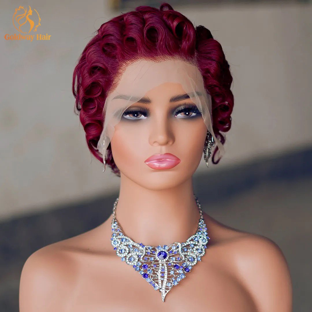 Pixie Cut Wigs 13x4 Lace Front Closure Short Wigs Human Hair Pre Plucked Brazilian Virgin Hair Glueless Lace Wigs for Woman