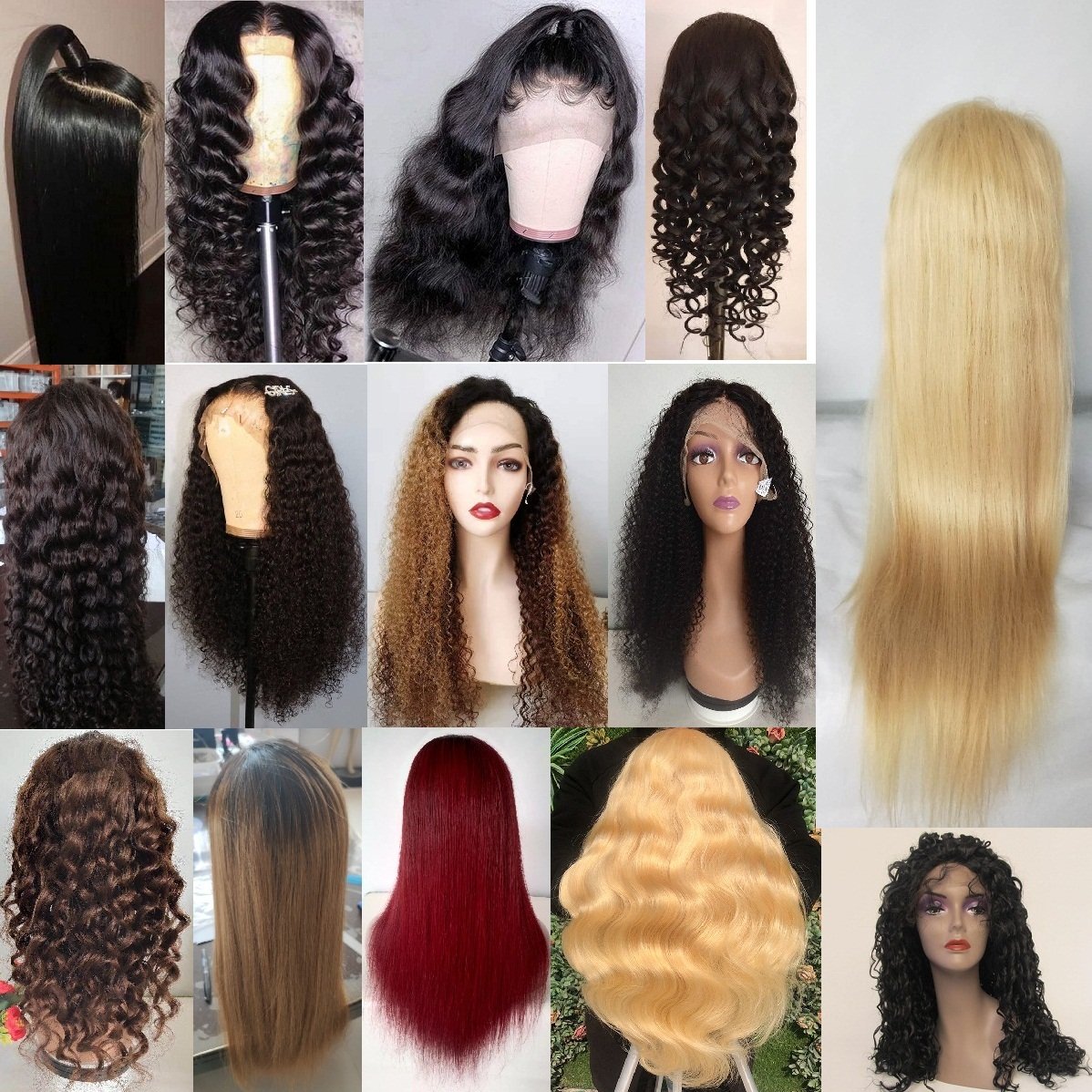 Pre Pluck HD Transparent 13x4 13x6 360 Full Lace Frontal Wigs Virgin Brazilian Glueless Human Hair Wigs