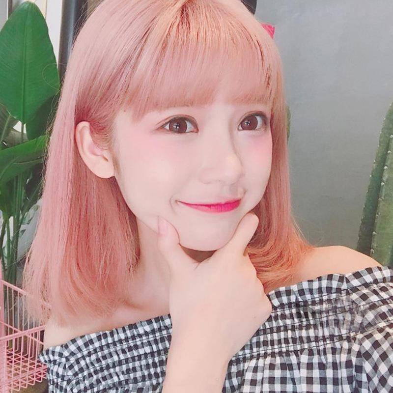 Wig net red hair HPO air -made BOBO Bobo Bobo head empty bangs cute face -to -face female export short manufacturer