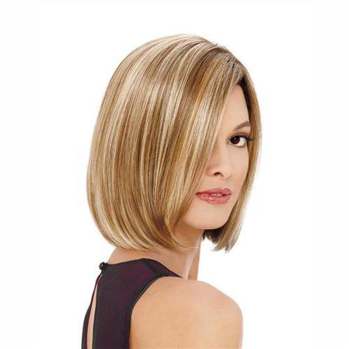 Speedfield European and American hot selling Ruili golden wave head female short hair wig Women's short straight hair wig