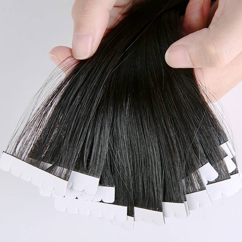 Non -trace hair connecting hair connecting hair connecting tablet patch female 6D wig 8D feather real hair film