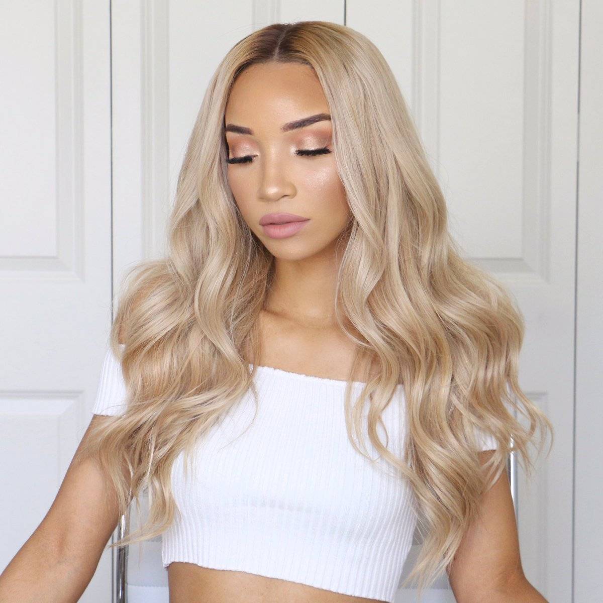 Wigs of wigs come from ladies in Europe and America sample chemical fiber Africa can set up wigs to be fixed